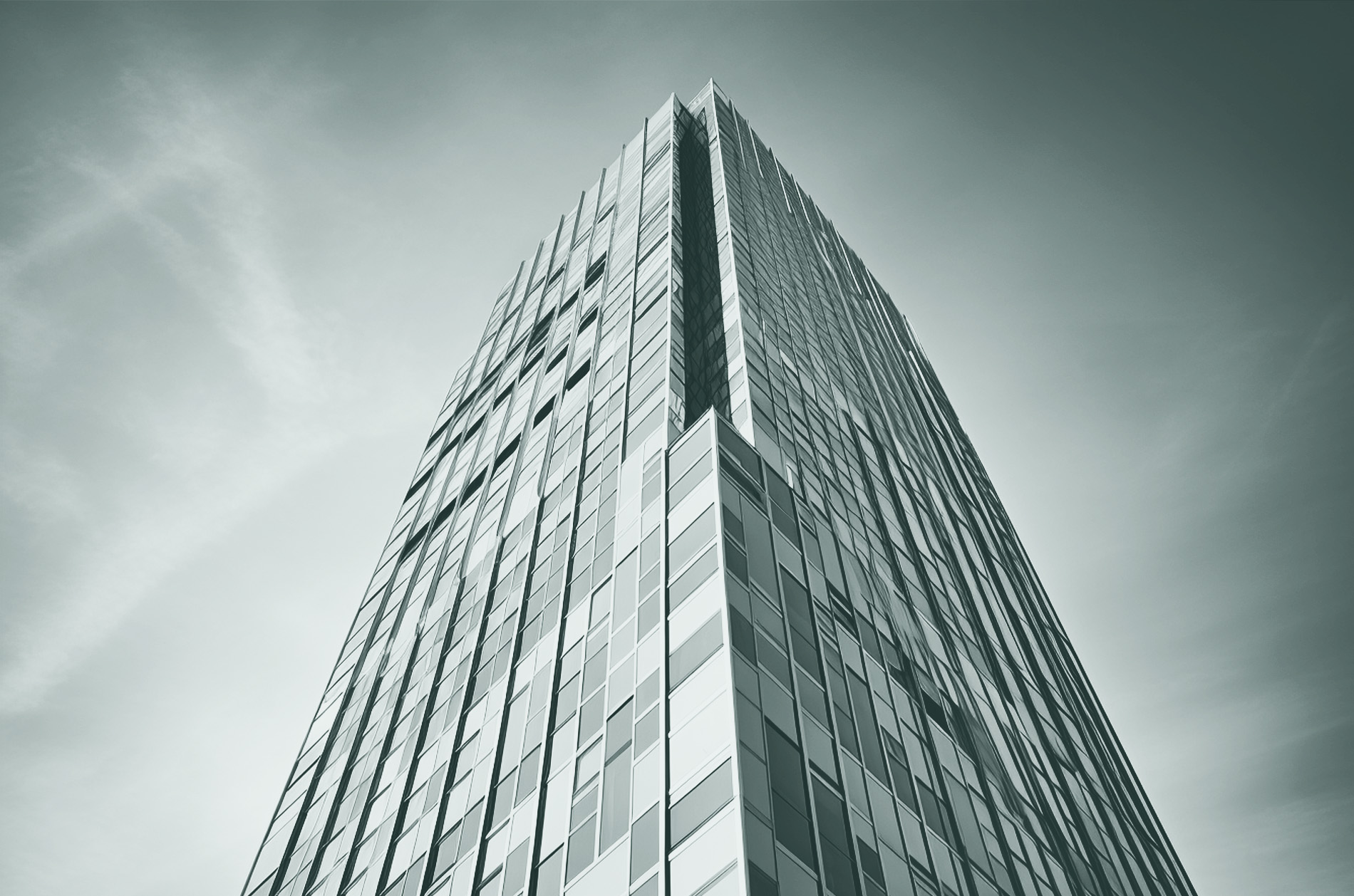 dekoratives Bild mit moderner Architektur